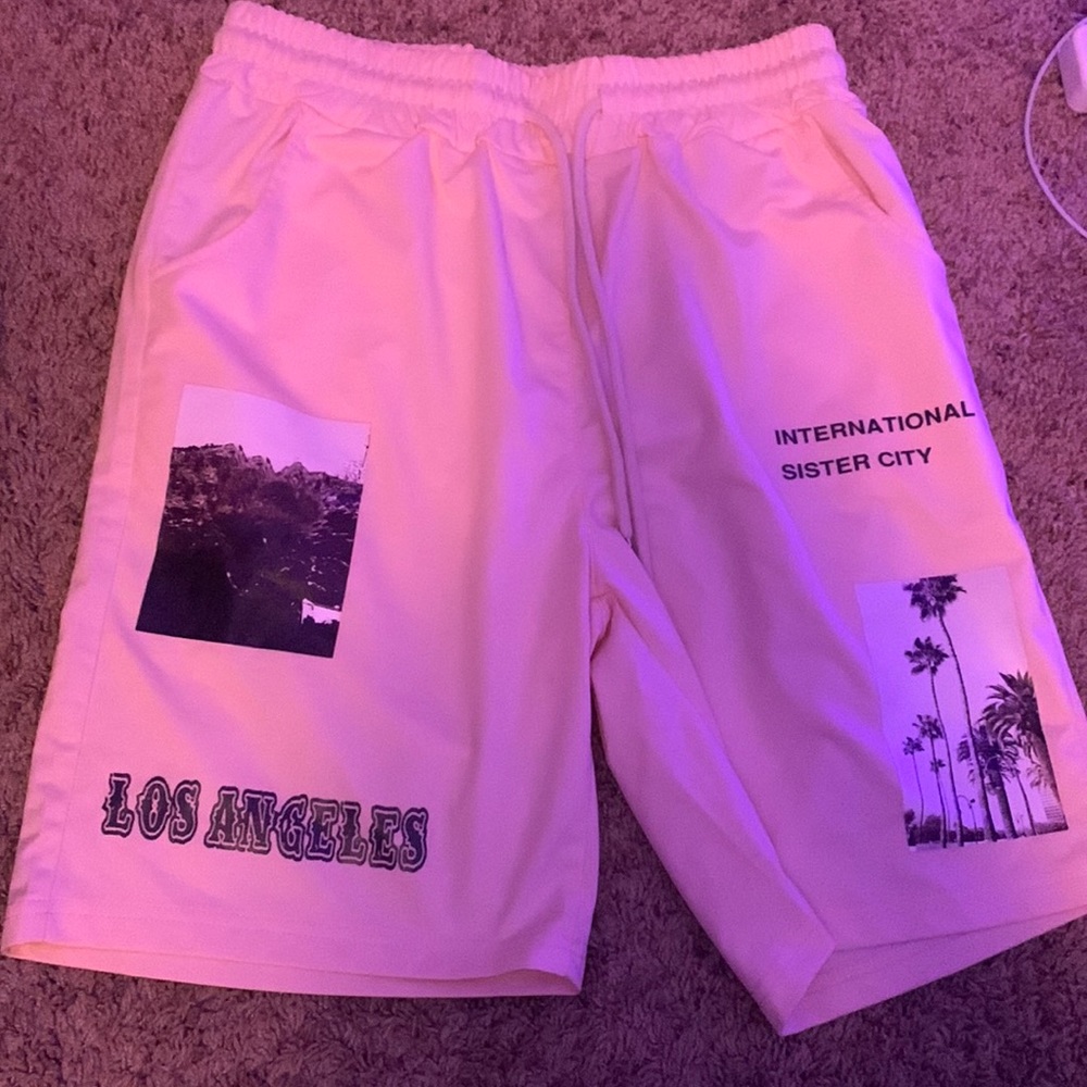 Los Angeles shorts from shein